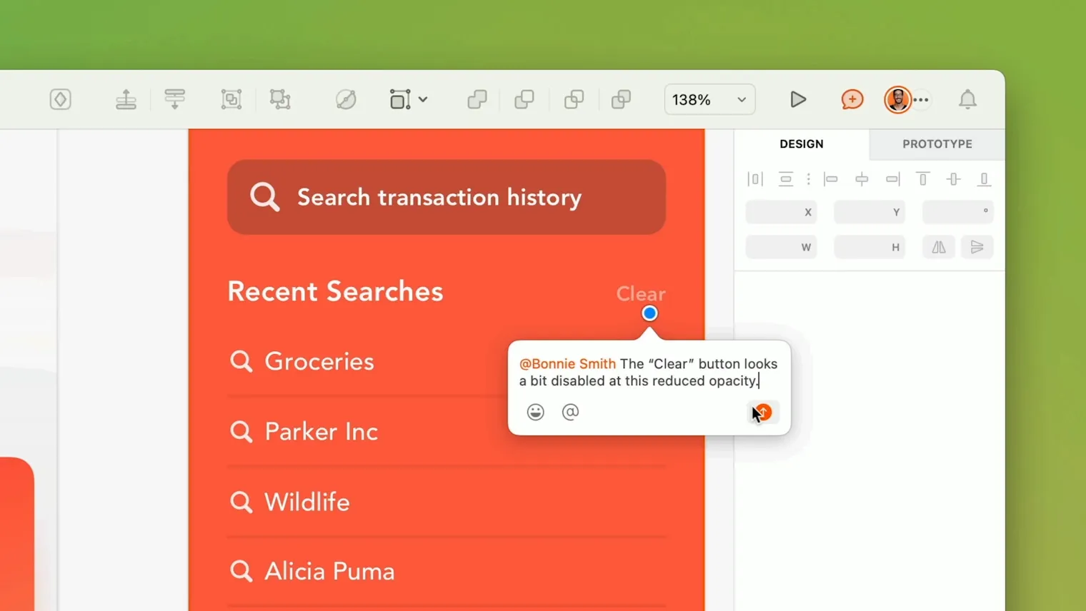 On-Canvas Commenting